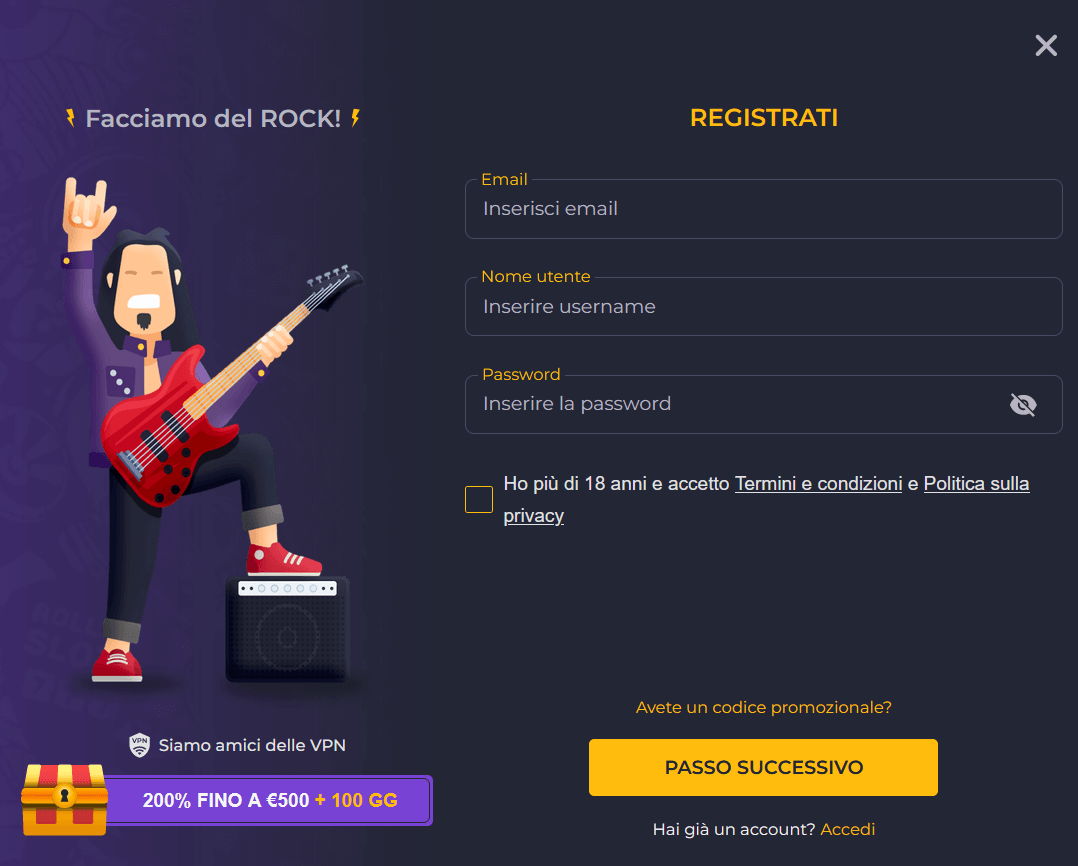 registrati